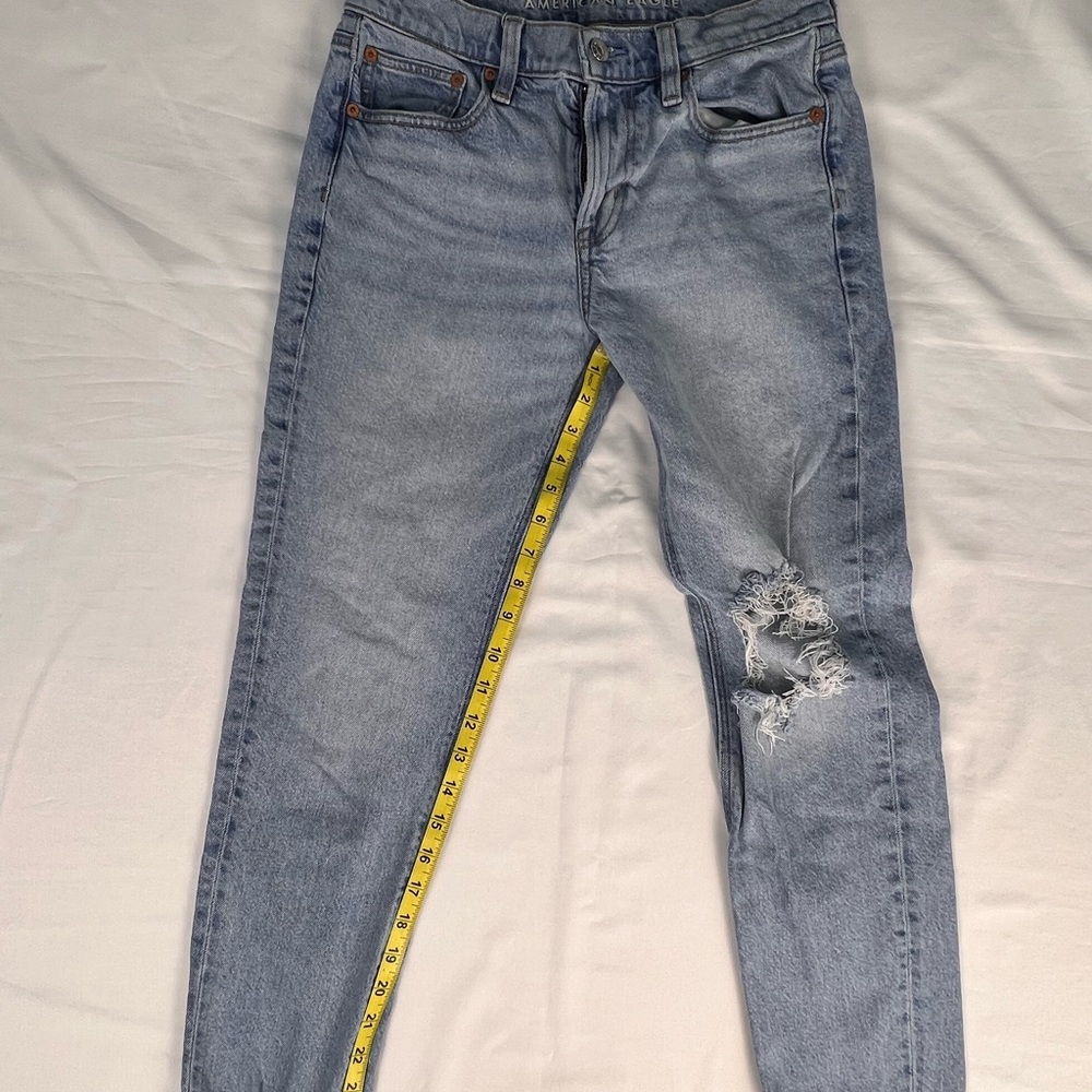 👖American Eagle 90’s Skinny Denim Jeans, Size: 4 Short - Picture 4 of 12